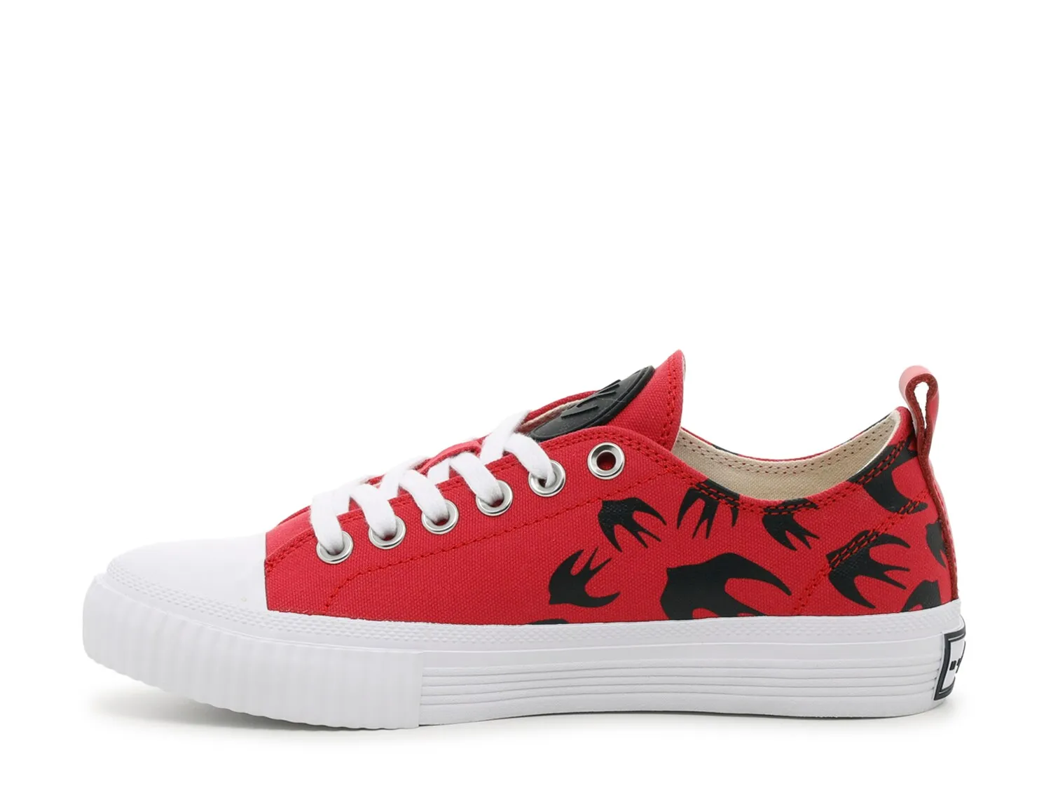 Alexander McQueen Swallow women's sneakers, red