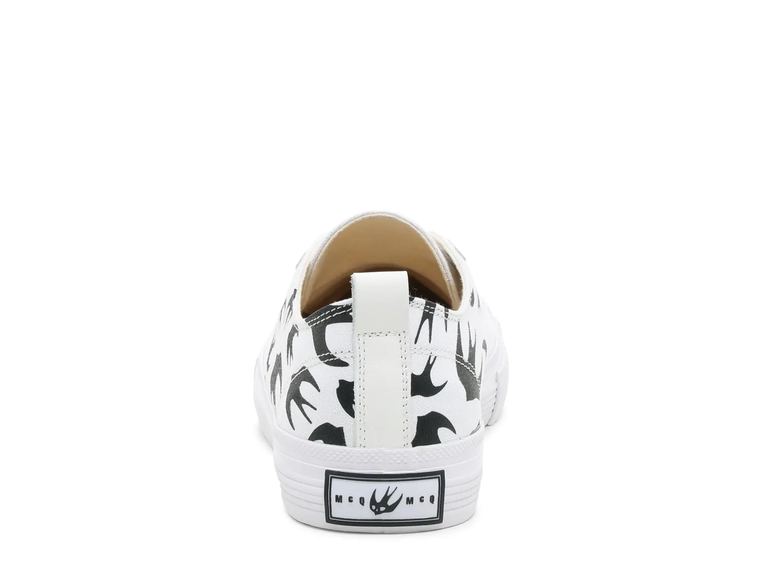 Alexander McQueen Swallow women's sneakers, white