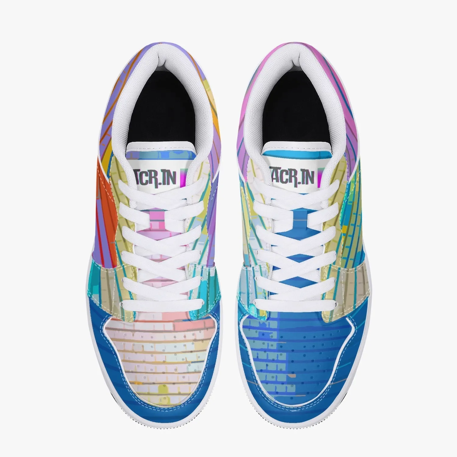 Almost Blue I - Macr.in (Low-Top Leather Sneakers)