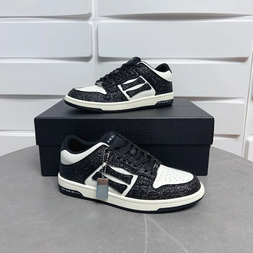 AMR Skel Top Low Black Sneakers-144