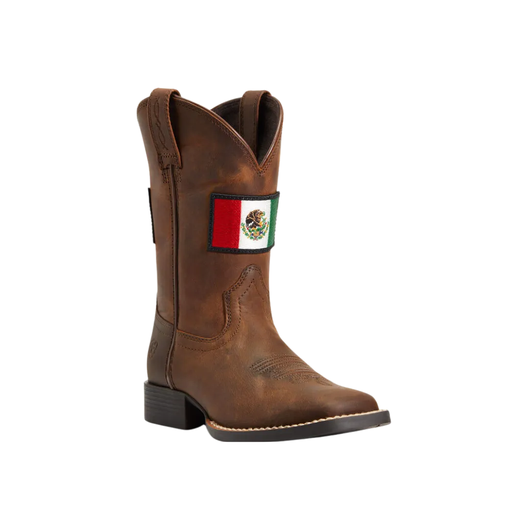 Ariat Kid's Orgullo Mexicano II Western Brown Boot