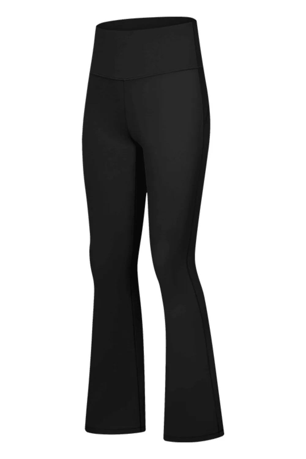 Black "Charlotte" Super High Rise Comfort Flare Leggings