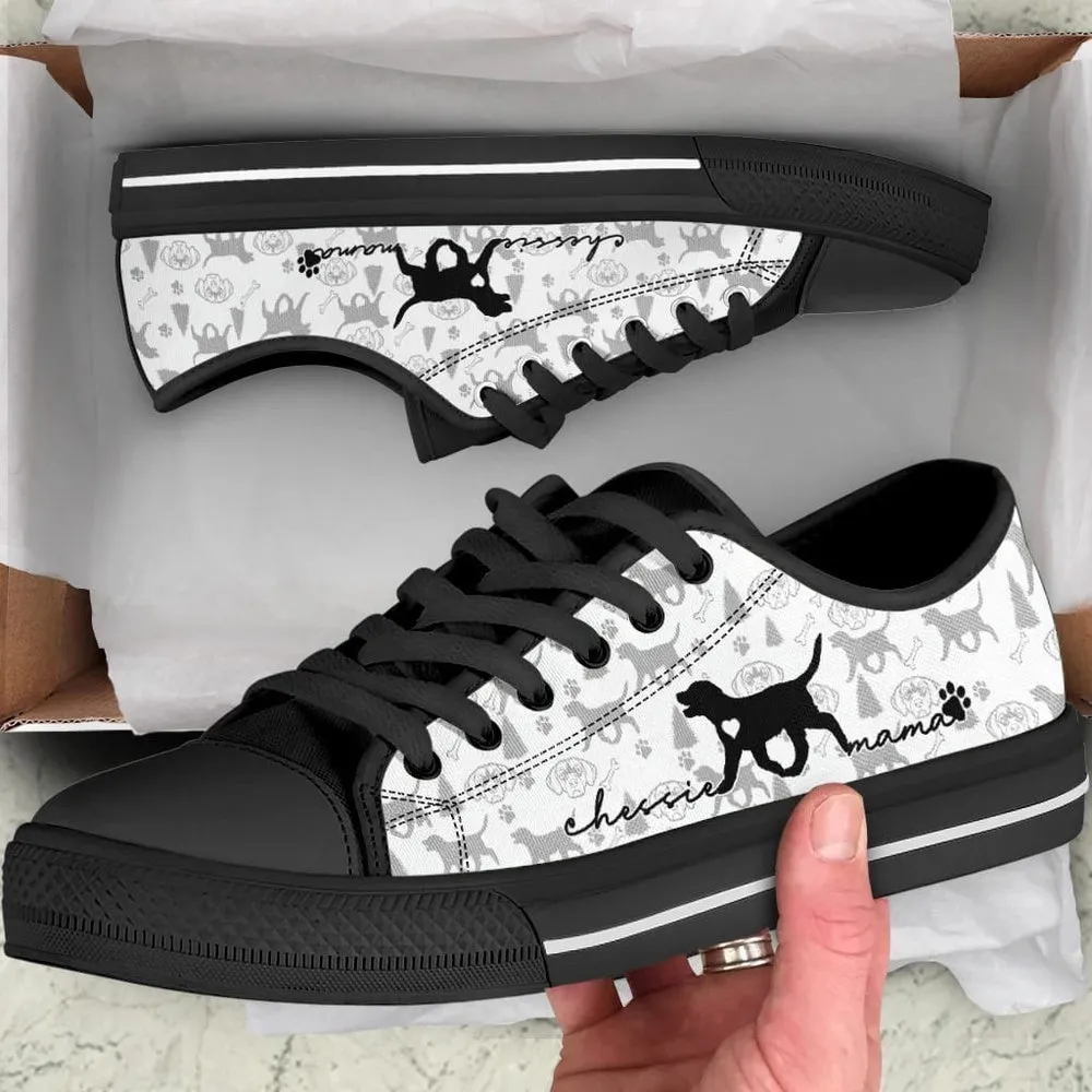 Chesapeake Bay Retriever Low Top Shoes, Dog Printed Shoes, Canvas Shoes For Men, Women