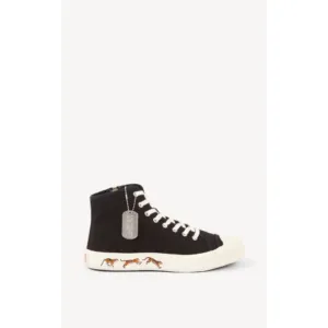Men Kenzoschool High Top Sneakers - Black
