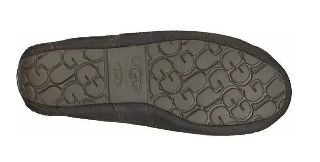 MEN'S UGG ASCOT LEATHER SLIPPER | CHINA TEA