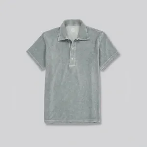 Organic Beach Terry Polo (Pine)
