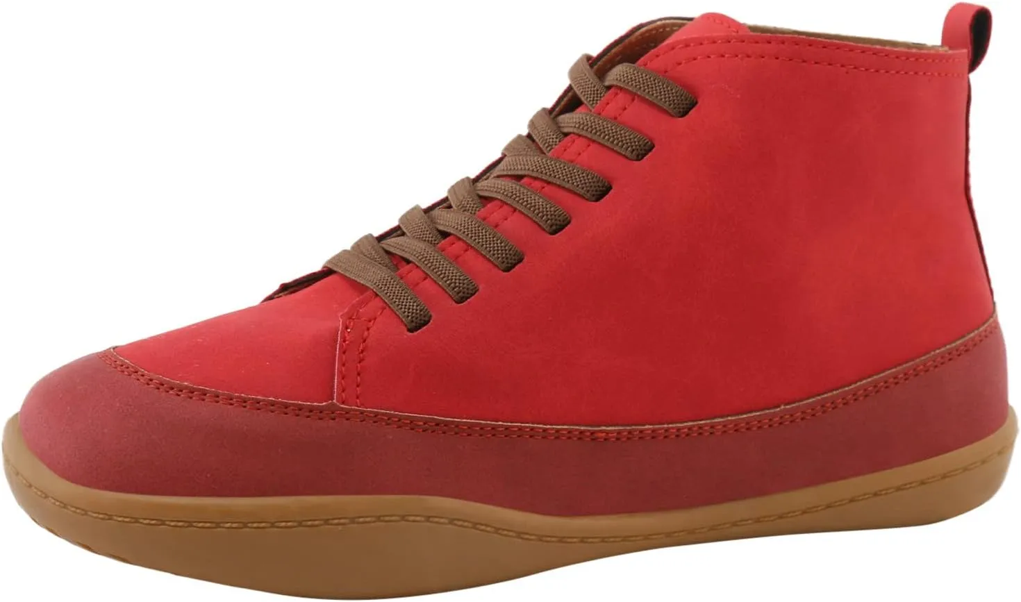 Snow Boots for Women Ankle Womens Ankle Booties Lace Up Boots for Women Ankle Booties Wedge Boot Fashion Casual Comfy Soft Lace-up Round Toe Comfortable Low Heel