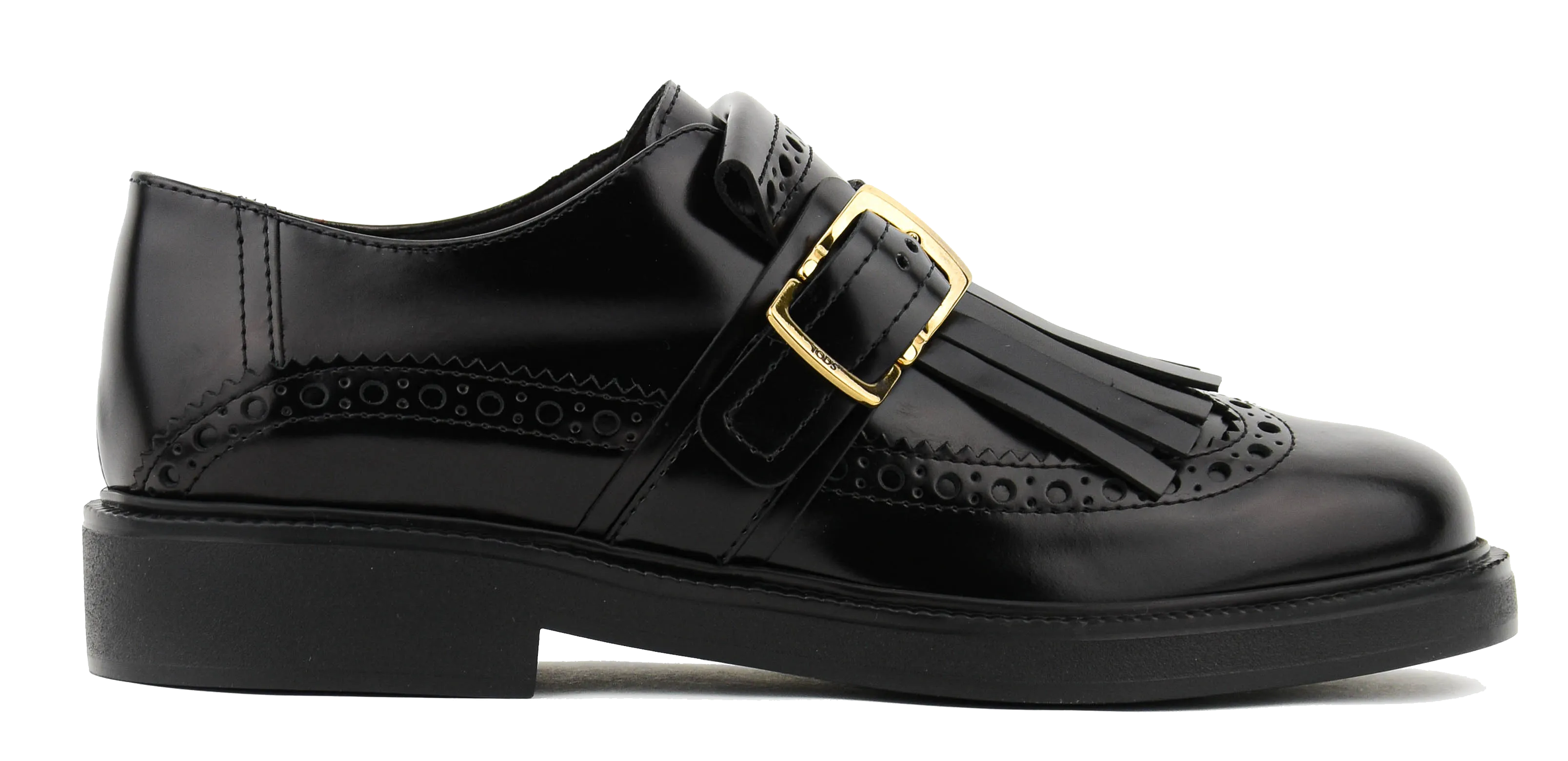 TOD'S MONKSTRAPS BLACK