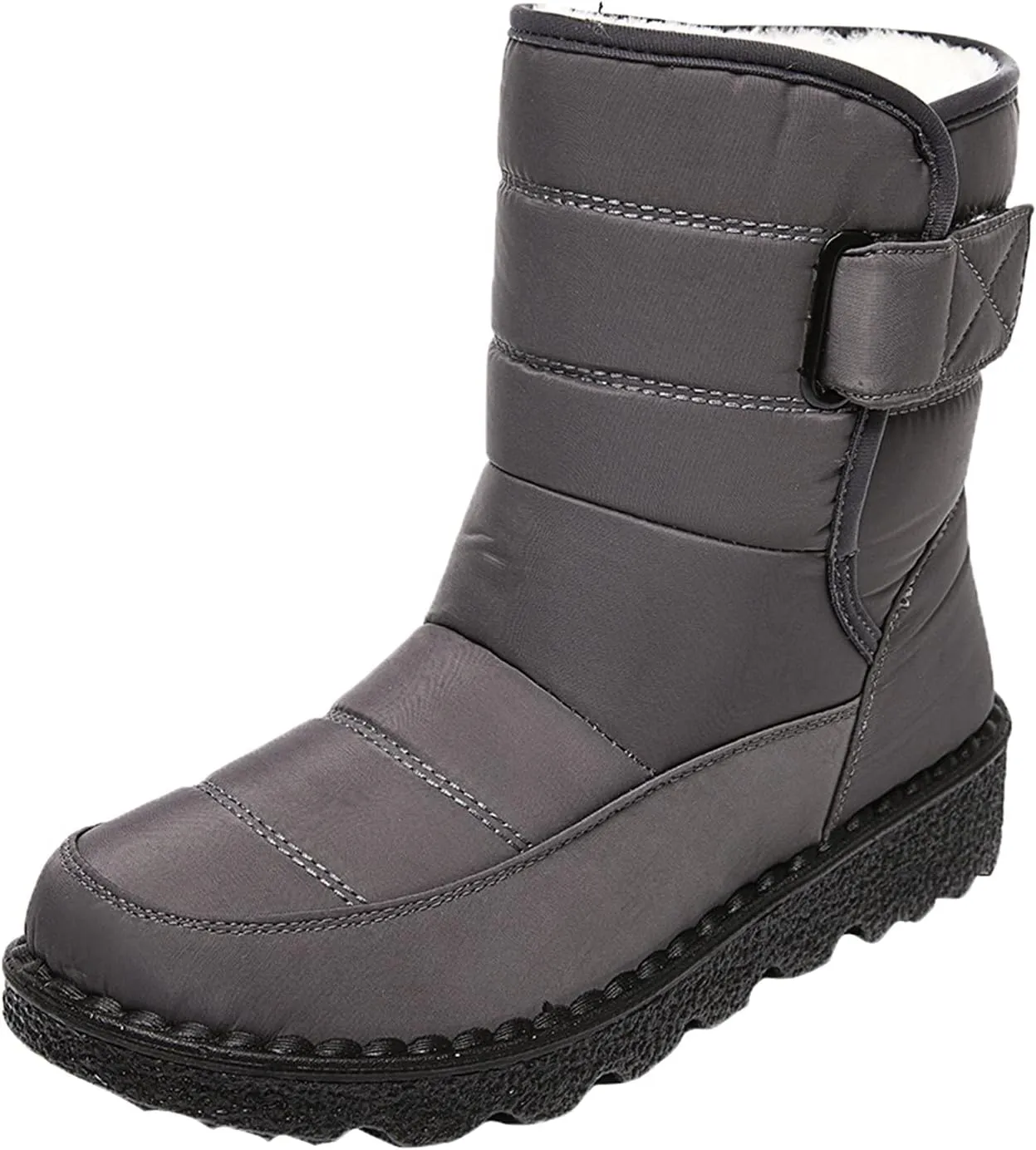 Winter Boots for Teens Waterproof Snow Boots Platform Short Rain Boots Comfortable Lightweight Hiking Boot Work Boots for Men