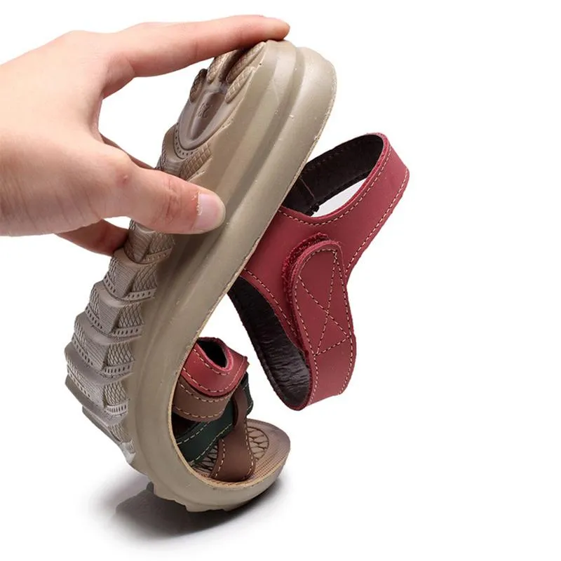 Women's Flat Heel Magic Tape Casual Shoes