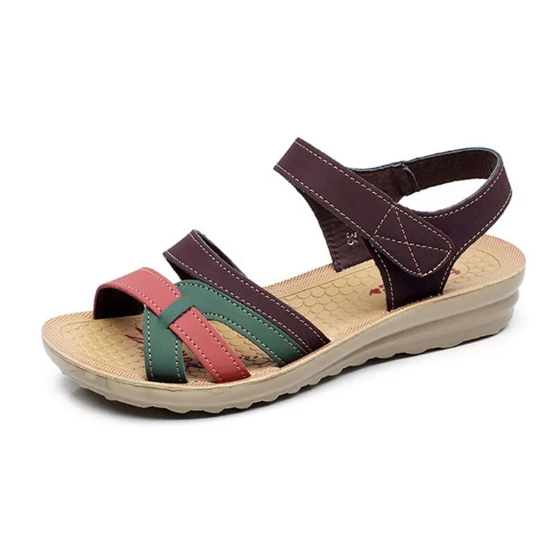 Women's Flat Heel Magic Tape Casual Shoes
