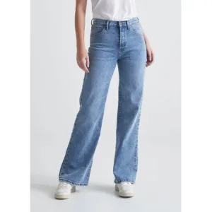 Women's Midweight Performance Denim Wide Leg - 33" Inseam