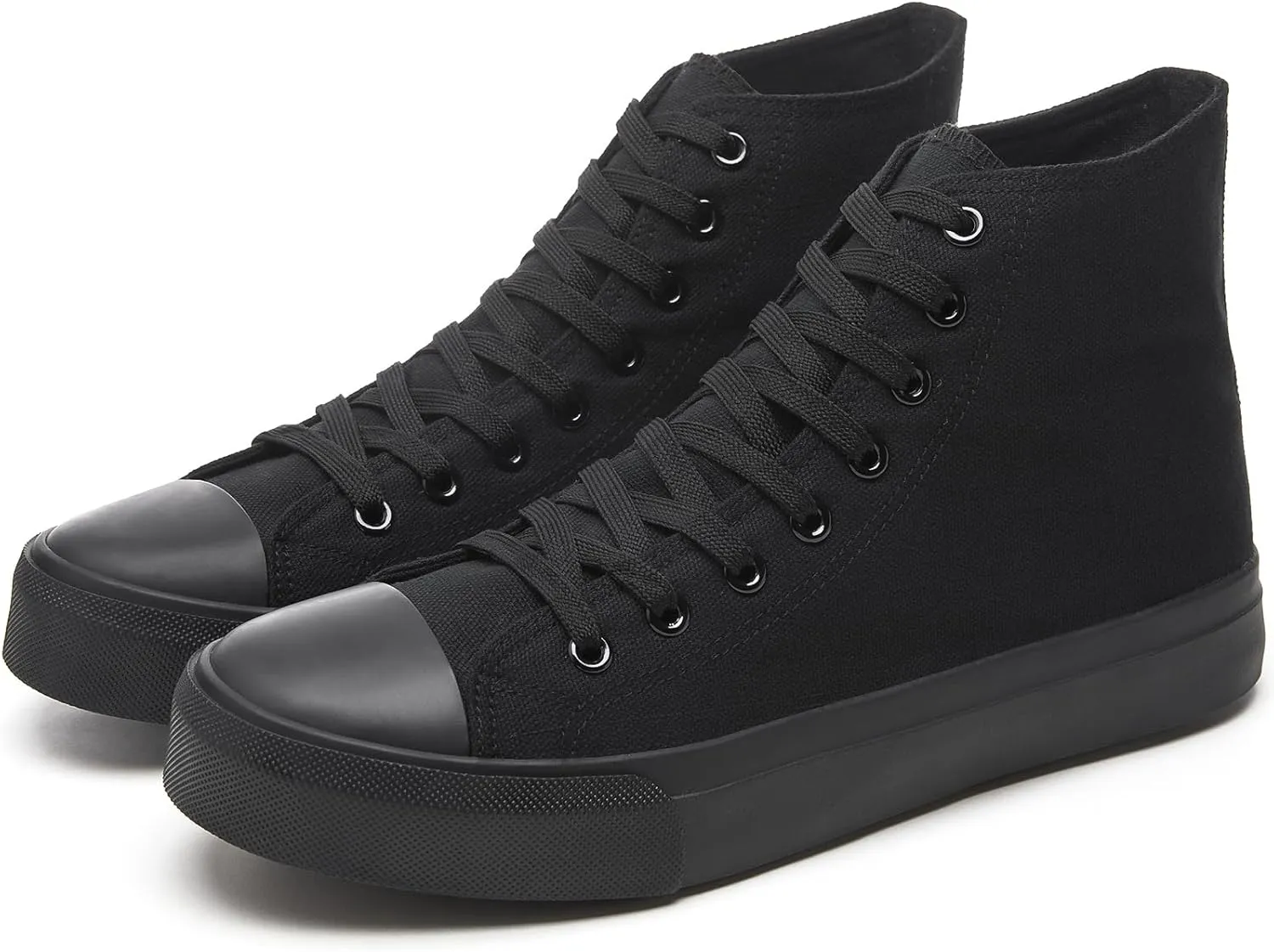 yageyan Mens High Top Canvas Sneakers Fashion Lace up Walking Shoes Casual Classic